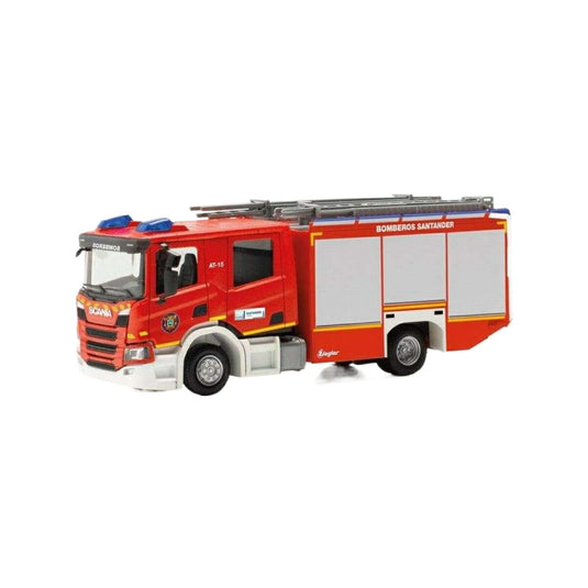 Herpa Feuerwehr Santander Scania CP クルーキャブ HLF 消防車 097543/ Herpa 1/87  模型