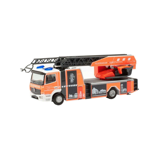 Herpa Feuerwehr Gersthofen Mercedes Benz Atego はしご車 097604/ Herpa 1/87  模型