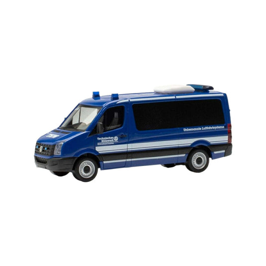 Herpa THW Freising Volkswagen Crafter バス フラットルーフ 097727/ Herpa 1/87  模型