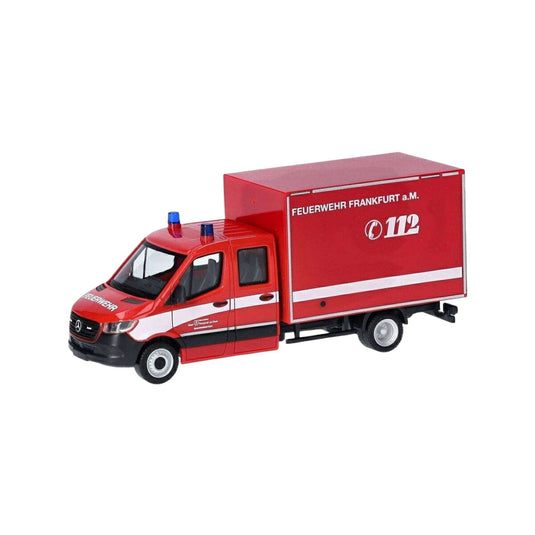 2018 メルセデスベンツ スプリンター フランクフルト消防署 消防車 働く車 / Herpa 1/87 ミニカー