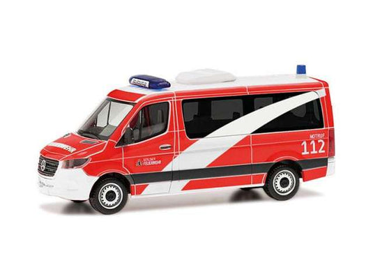 2018 メルセデスベンツ スプリンター ベルリン消防署 消防車 ヘルパ 1/87 / Herpa 1/87 ミニカー