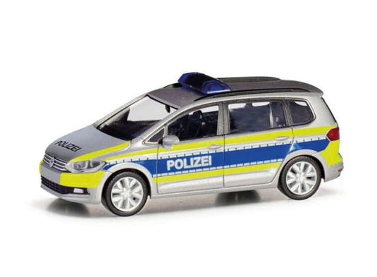 フォルクスワーゲン トゥーラン ハンブルク警察 警察車両 ヘルパ 1/87 / Herpa 1/87 ミニカー