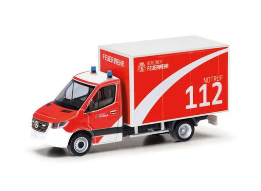 2018 メルセデスベンツ スプリンター ベルリン消防署 消防車 働く車 ヘルパ / Herpa 1/87 ミニカー
