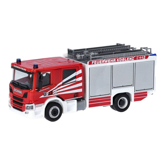 コブレンツ消防局 スカニア クルーキャブ CP28 消防車 / Herpa 1/87 ミニカー トラック模型