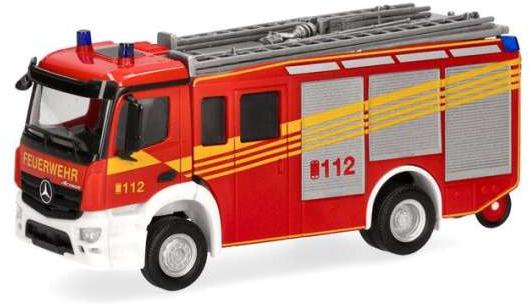 メルセデスベンツ アクトロス S HLF 2000 消防車 レッド ヘルパ 1/87 / Herpa 1/87 ミニカー