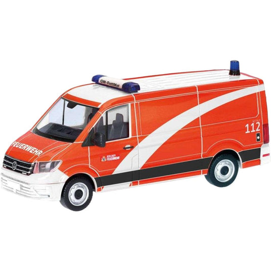 ベルリン消防署 フォルクスワーゲン 救助資材車両 / Herpa 1/87 建設機械模型 工事車両
