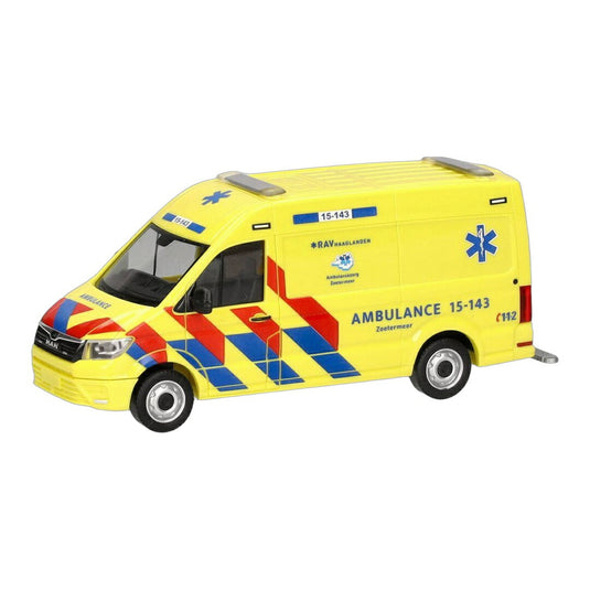 救急車 15 143 MAN TGE ボックス HD 緊急車両 / Herpa 1/87 ミニカー