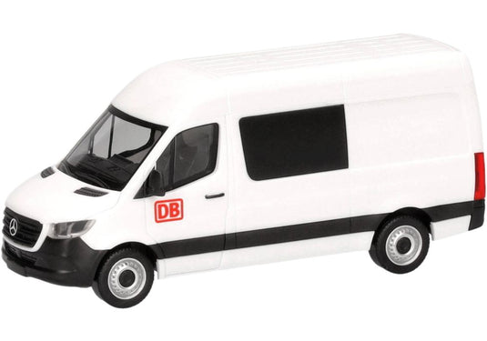 DB Mercedes Benz Sprinter 18 ハーフバス ハイールーフ / Herpa 1/87 建設機械模型 工事車両