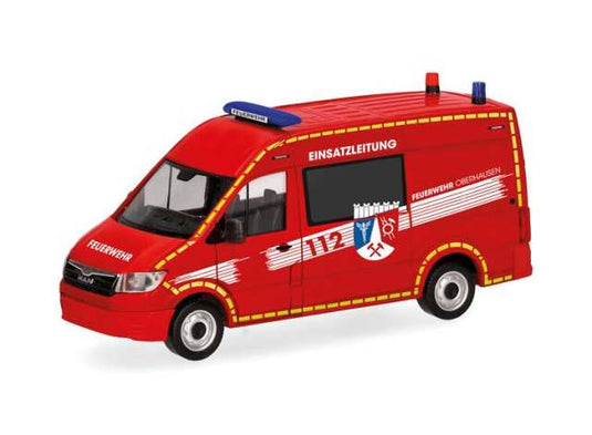 MAN TGE 消防指揮車 オーバーハウゼン消防署 レッド ヘルパ 1/87 / Herpa 1/87 ミニカー
