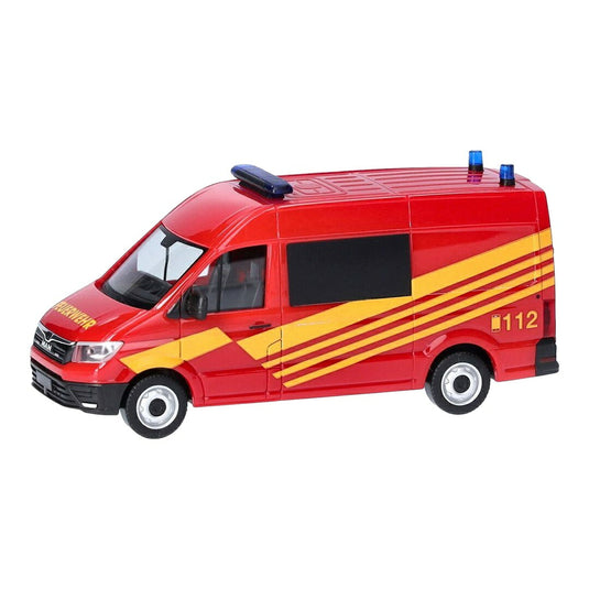 MAN TGE ハーフバス ハイルーフ 消防車 / Herpa 1/87 ミニカー トラック模型