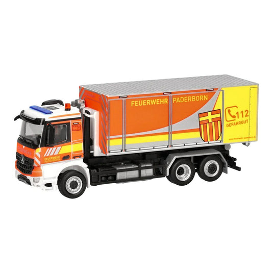 メルセデス・ベンツ Arocs M 消防車 パダーボルン / Herpa 1/87 ミニカー トラック模型