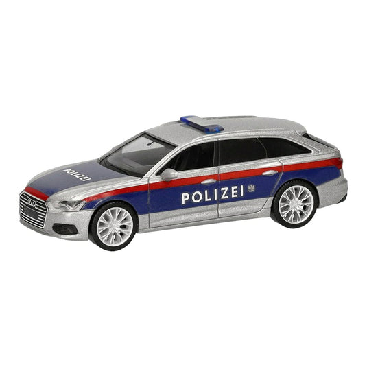 オーストリア警察 アウディ A6 アバント / Herpa 1/87 ミニカー