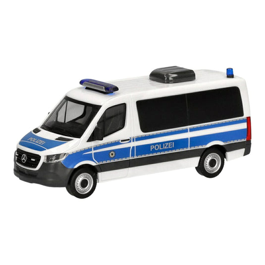 メルセデス・ベンツ スプリンター 18 連邦警察 パネルバン / Herpa 1/87 ミニカー トラック模型
