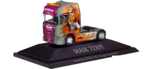 Maik Terpe Scania CR 20 ハイルーフ リジッド / Herpa 1/87 建設機械模型 工事車両