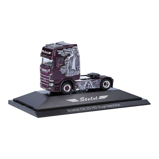 Stelzl Top Gun スカニア CS20 HD トラクター / Herpa 1/87 ミニカー トラック模型