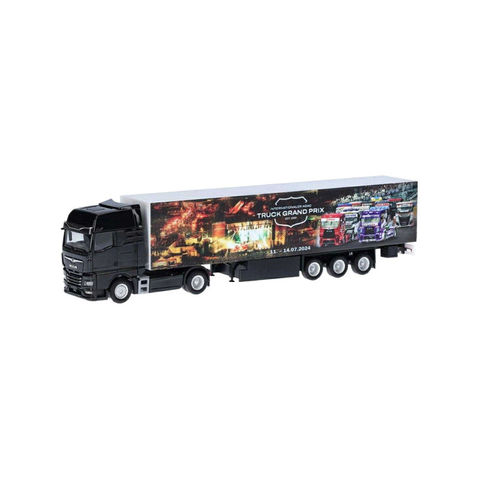 Truck Grand Prix 2024 MAN TGX GX ボックス トラック / Herpa 1/87 建設機械模型 工事車両