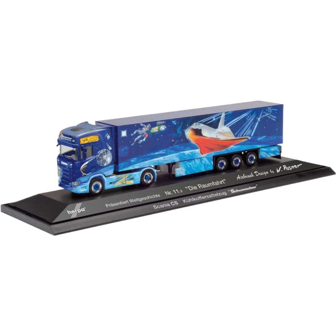 ヘルパ ワールドヒストリー 11.2 宇宙旅行 スペーストラベル / Herpa 1/87 建設機械模型 工事車両