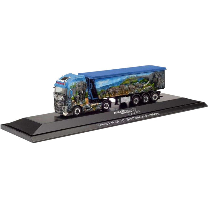 ヒルカー フリーゾイテ ボルボ FH グローブトロッター トラック / Herpa 1/87 建設機械模型 工事車両