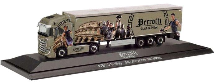 Perrotti Gladiatore Iveco S Way ウォーキング トラック / Herpa 1/87 建設機械模型 工事車両