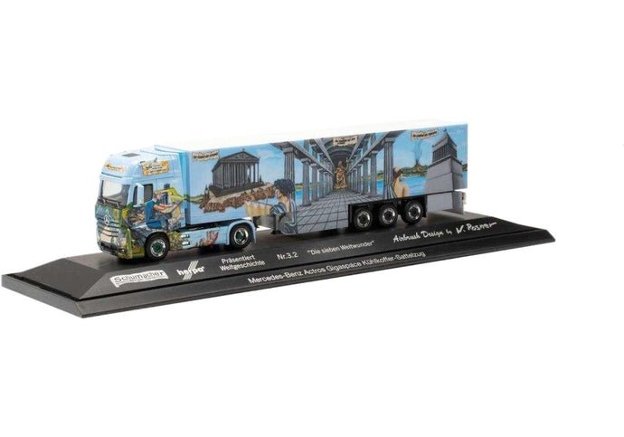 世界史 No. 3.2 Schuhmacher トラック / Herpa 1/87 建設機械模型 工事車両
