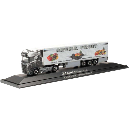 Arena Fruti Scania CS20HD 冷凍トレーラー トラック / Herpa 1/87 建設機械模型 工事車両