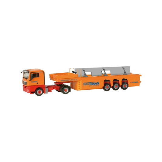 Herpa Bautrans MAN TGX XL コンクリートパーツトランスポーター 156240/ Herpa 1/87  模型