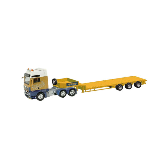 Herpa Steinle MAN TGX XXL Goldhofer ローローダー 157063/ Herpa 1/87  模型