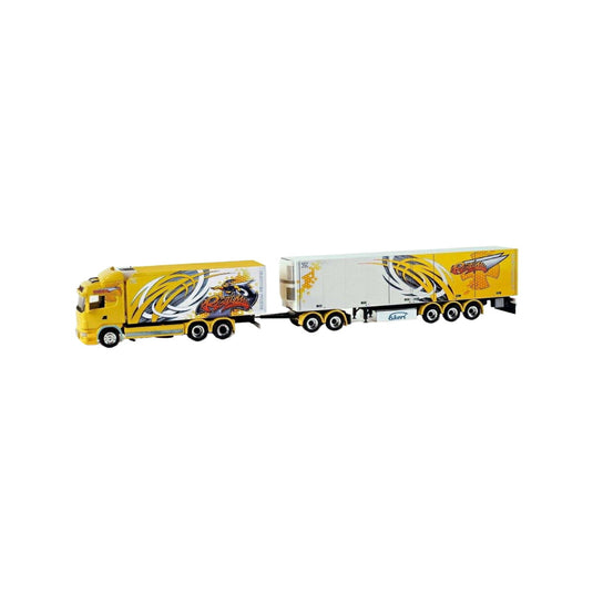 Herpa Ristimaa Trucking Scania R 04 HL 冷蔵コンビ 157964/ Herpa 1/87  模型