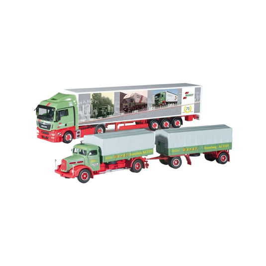 Herpa 75周年記念 Spedition Wandt 2モデルセット 303606/ Herpa 1/87  模型