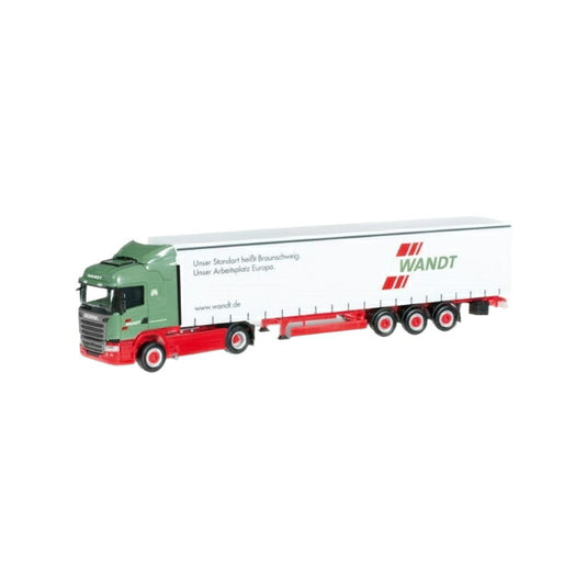 Herpa Wandt Scania R 2013 HL カーテンサイドセミトレーラー/ Herpa 1/87  模型