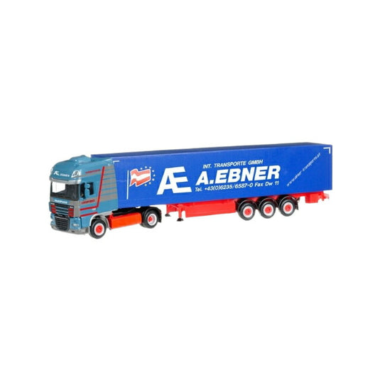 Herpa A. Ebner DAF XF 105 SSC カーテンサイドセミトレーラー/ Herpa 1/87  模型