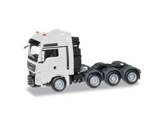 MAN TGX XXL 640 ユーロ6 ホワイト ヘルパ 1/87 トラクターヘッド / Herpa 1/87 ミニカー