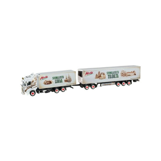 Herpa Ristimaa Atria Scania R HL ユーロコンビ 305495/ Herpa 1/87  模型