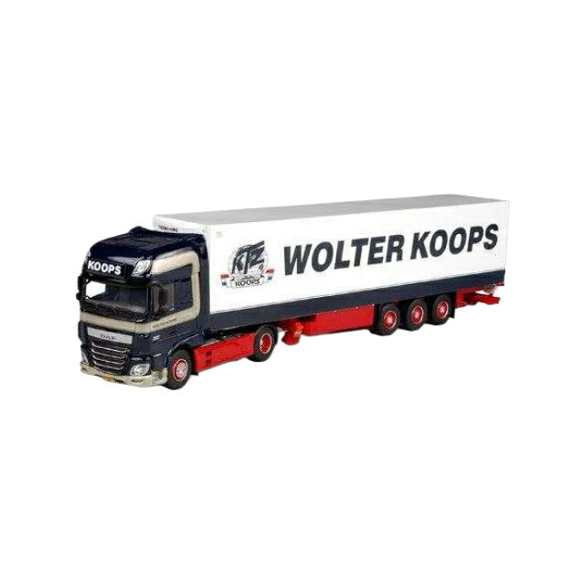 Wolter Koops トラックモデル DAF XF 105 Euro 6 トラック / Herpa 1/87 建設機械模型 工事車両