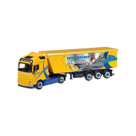 Herpa Ernst Franke Volvo FH Globetrotter シュテッフェルライナートラックセミトレーラー 306102/ Herpa 1/87  模型