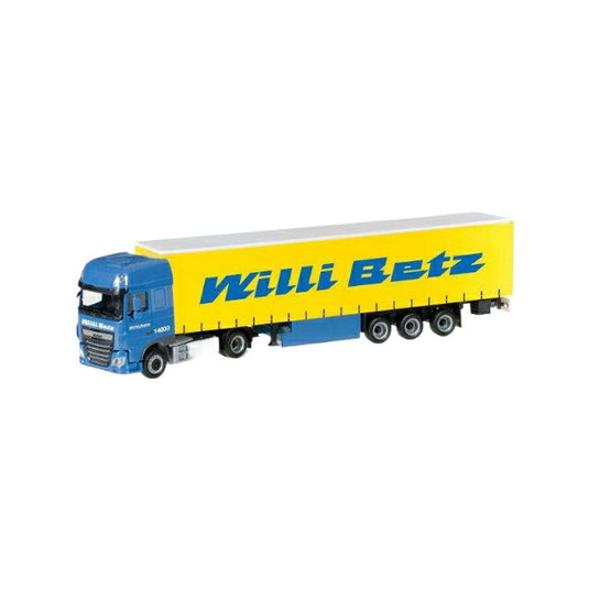 Herpa Willi Betz LKW DAF XF SSC Euro 6 カーテンサイドセミトレーラー モデル 306560/ Herpa 1/87  模型