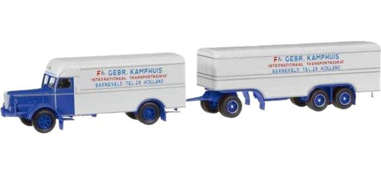 Kamphuis トラックモデル Bussing 8000 トラクタ / Herpa 1/87 建設機械模型 工事車両
