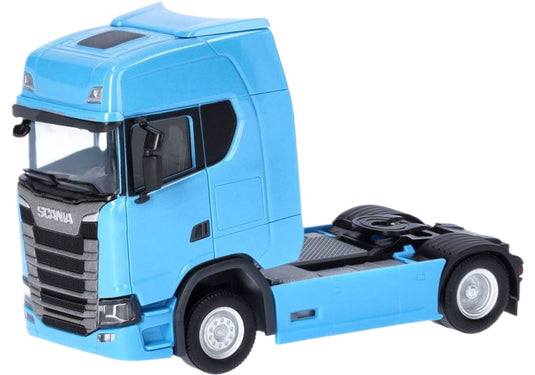 Scania CS20HD トラクター 2軸 blue トラクタ / Herpa 1/87 建設機械模型 工事車両