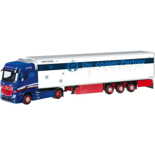 メルセデス・ベンツ アクトロス 輸送トラック バッグ  / Herpa 1/287 建設機械模型 工事車両