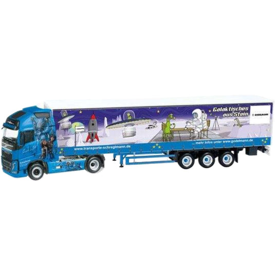 Schreglmann トラックモデル Volvo FH Gl. XL トラック / Herpa 1/87 建設機械模型 工事車両
