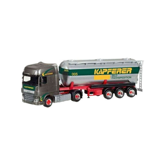 Herpa Anton Kapferer DAF XF SSC サイロセミトレーラー トラックモデル 308076/ Herpa 1/87  模型