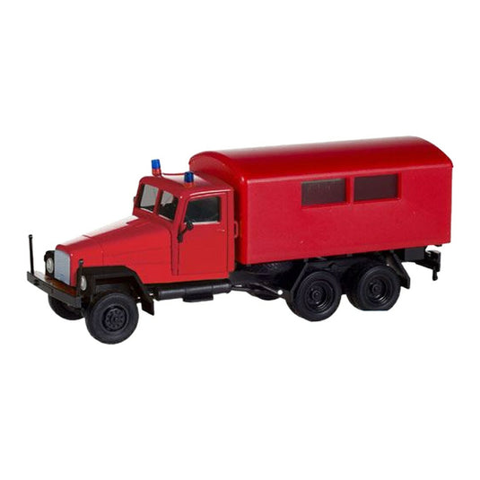消防隊 IFA G5 ボックストラック 消防車 / Herpa 1/87 トラック模型
