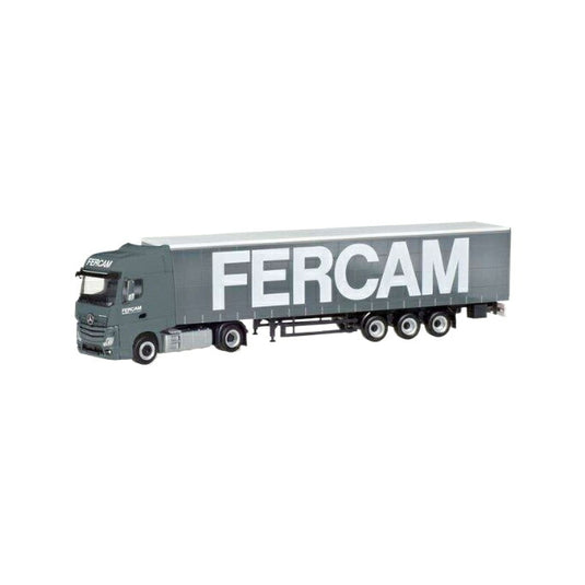 Herpa Fercam Mercedes-Benz Actros Bigspace カーテンサイドトレーラー 309486/ Herpa 1/87  模型