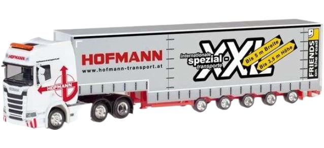 Hofmann Scania CS 20 ハイルーフ 6×2 ボリューム トラック / Herpa 1/87 建設機械模型 工事車両
