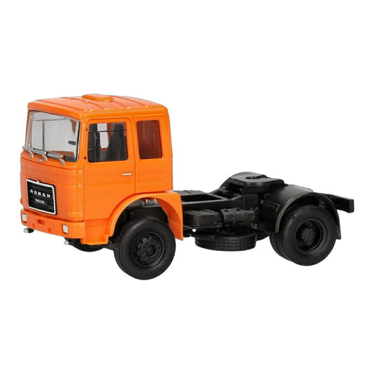 Roman Diesel トラクター 2軸 オレンジ トレーラーヘッド / Herpa 1/87 トラック模型