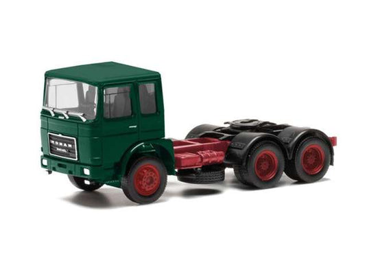 Roman ディーゼル 6x4 トラック グリーン/レッド ヘルパ 1/87 働く車 / Herpa 1/87 ミニカー