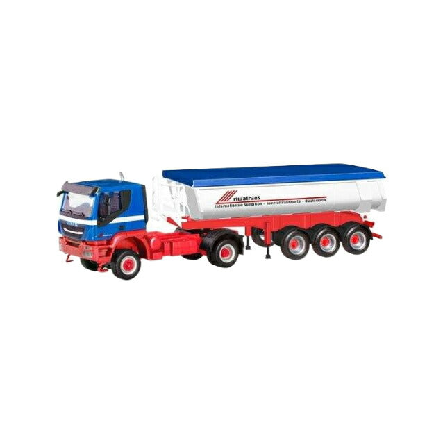 Herpa Riwatrans Iveco Trakker サーモマルデントラクターセミトレーラー 310789/ Herpa 1/87  模型