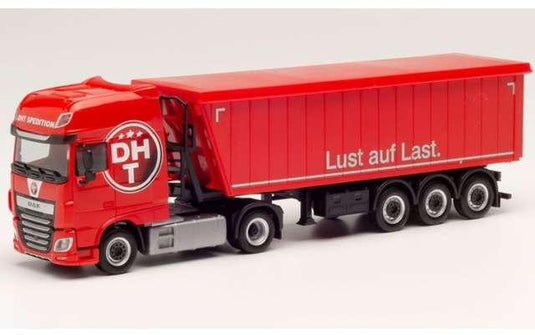 DAF XF DHT Lust auf Last トレーラー レッド ヘルパ 1/87 / Herpa 1/87 ミニカー