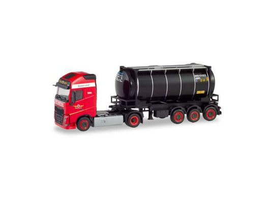 Volvo FH Gl XL C.Sz. デン・ハルトク NL レッドブラック/Herpa 1/87ミニカー