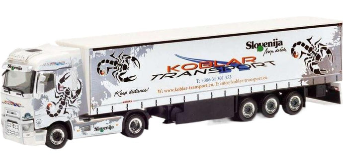Koblar Transport Slovenia Renault T トラクタ / Herpa 1/87 建設機械模型 工事車両